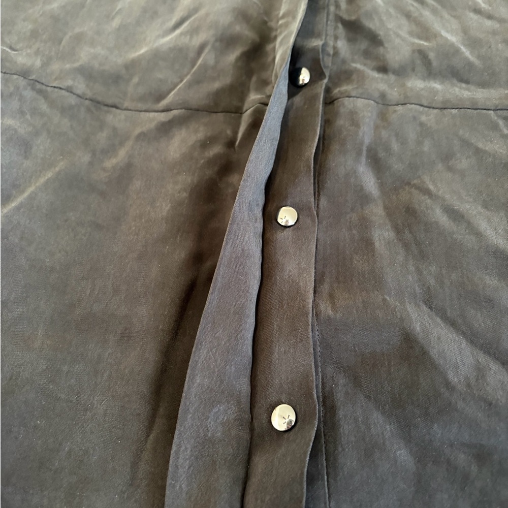 ADAY Something Special Shirt Dress | Size L - Picture 5 of 13